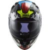 LS2 FF327 CHALLENGER CARBON SPORTY helma bílá/modrá/žlutá